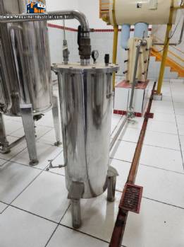 Filtro polidor em a�o inox para bebidas Zelga