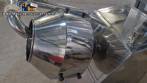Drageadeira em a�o inox com insuflador de ar quente e com aletas taliscas JHM 25 litros