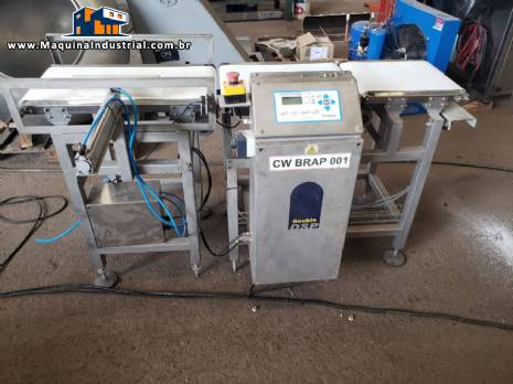 Checadora de peso checkweigher 5 kg Brapenta