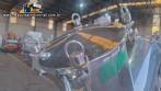 Misturador em V para p�s e granulados 100 litros em a�o inox