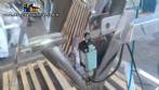 Misturador em V para p�s e granulados 100 litros em a�o inox