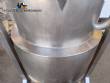 Tacho cozinhador encamisado a g�s basculante em inox 100 litros
