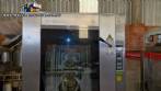 Forno turbo program�vel em a�o inox Pr�tica � g�s
