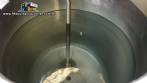 Tanque de agita��o misturador  encamisado aquecido em inox 170 litros cowles