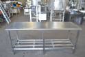 Mesa de ao inox 700 mm x 2000 mm