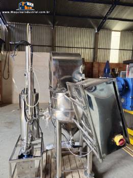 Processador homogeneizador el�trico encamisado em inox de alimentos 90 kg