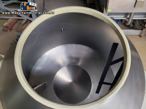 Drageadeira em a�o inox 250 litros