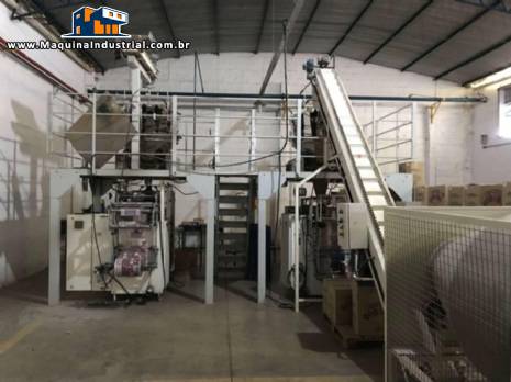 Embaladora multi cabe�as 14 balan�as Indumak