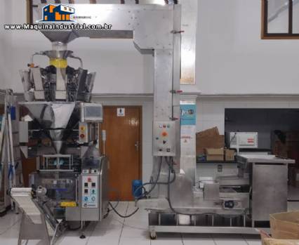 Embaladora vertical multi cabeça Kawamac Embaladora vertical multi cabeça Kawamac