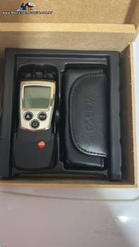 Manômetro instrumento de medição de pressão diferencial digital Testo modelo 510 Manômetro instrumento de medição de pressão diferencial digital Testo modelo 510