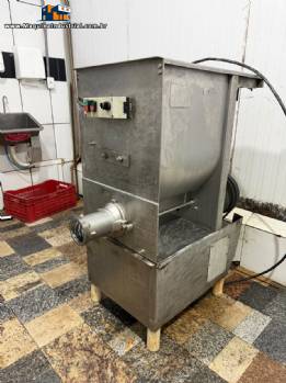Moedor de carnes Inox Design com boca 114 Moedor de carnes Inox Design com boca 114