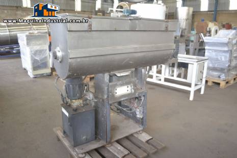 Prensa compactadora de massas inox Indiana 100kg Prensa compactadora de massas inox Indiana 100kg