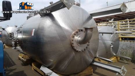 Tanque declorador inox 316 L 20.000 L Tanque declorador inox 316 L 20.000 L