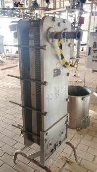 Trocador de calor a placas resfriador em aço inox Brasflow Trocador de calor a placas resfriador em aço inox Brasflow