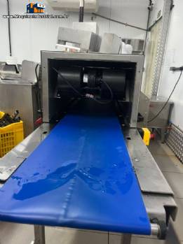 Túnel de resfriamento com cobrideira e tanque de derretimento de chocolates AFJ 2024 Túnel de resfriamento com cobrideira e tanque de derretimento de chocolates AFJ 2024